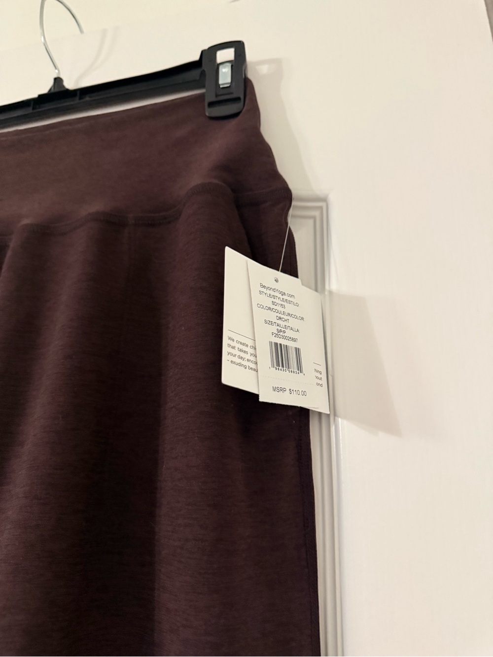 NWT Beyond Yoga Spacedye™ Midi Jogger in Dark Brown, Size Small - Picture 3 of 8